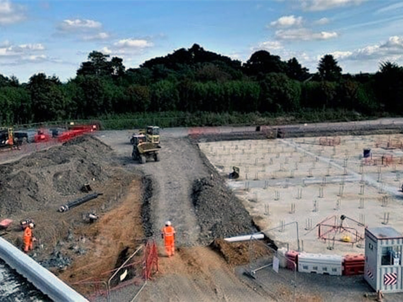 Alderney treatment work building